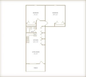 bridgewater retirement community floor plan - courts 2